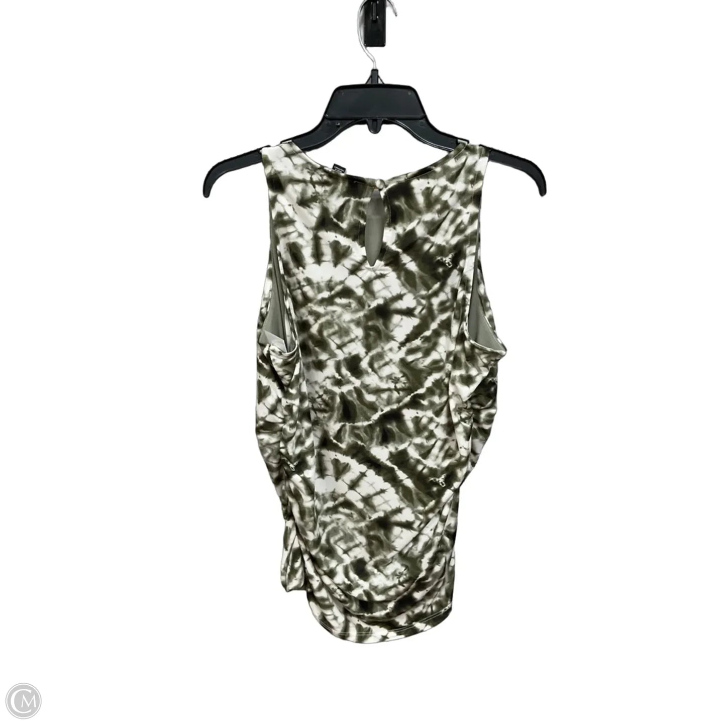 Top Sleeveless By Inc In Green, Size: L