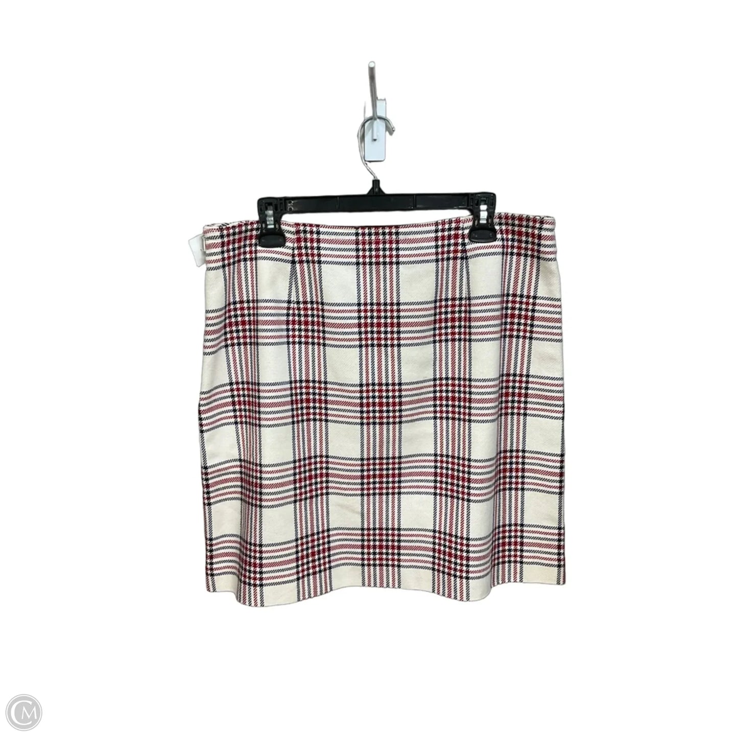 Skirt Midi By Brooks Brothers In Blue & Red & White, Size: 14