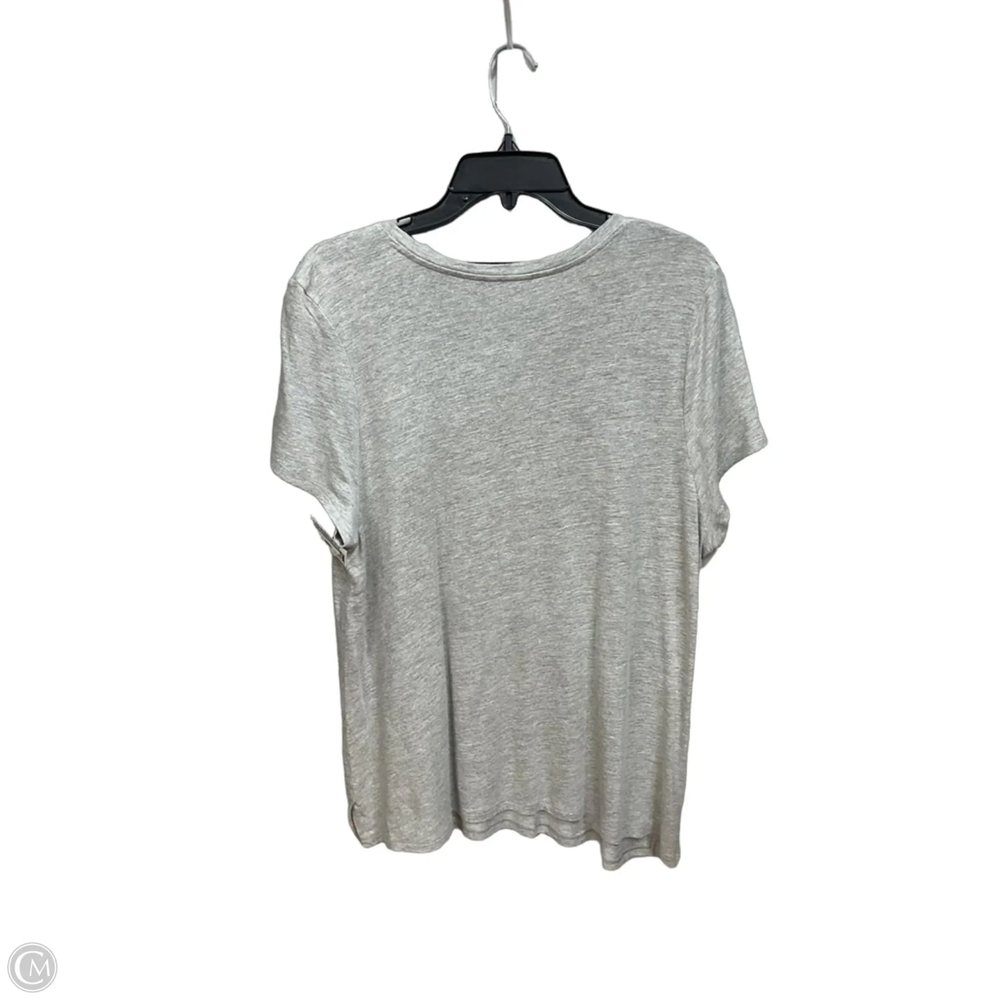 Top Short Sleeve Basic By J. Jill In Grey, Size: Xl