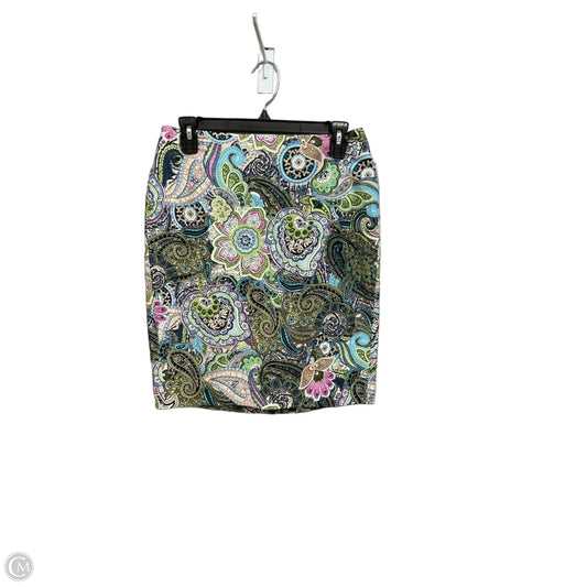 Skirt Midi By Talbots In Multi-colored, Size: 4p