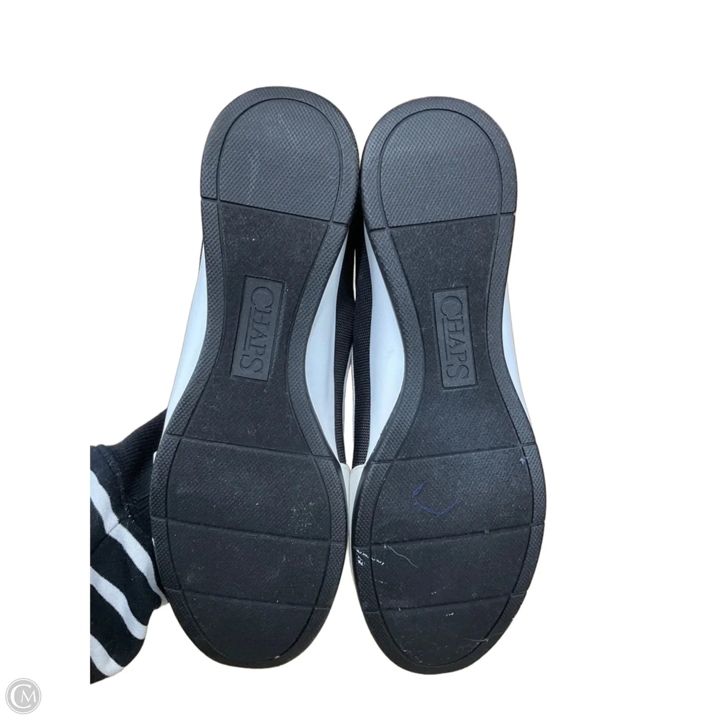 Shoes Flats By Chaps In Black, Size: 8