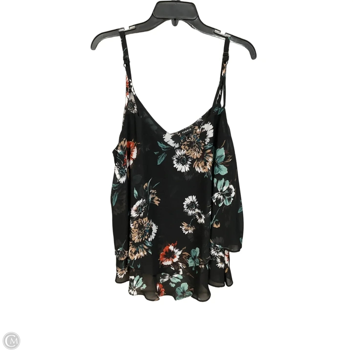 Top Cami By Torrid In Floral Print, Size: 2x