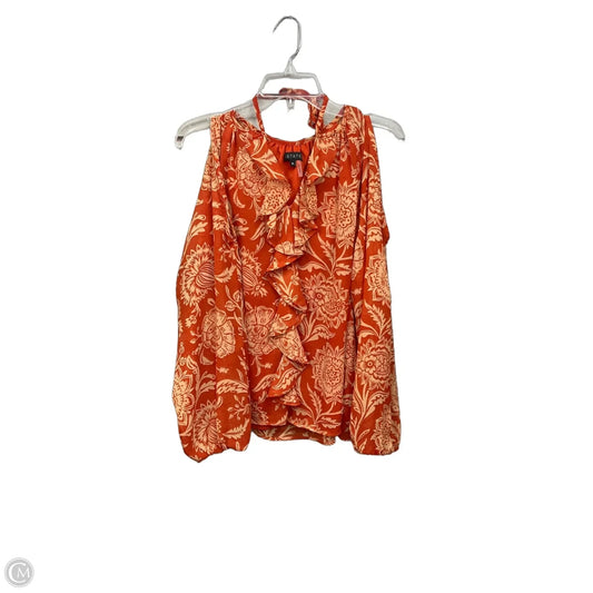Blouse Long Sleeve By 1.state In Orange, Size: Xl