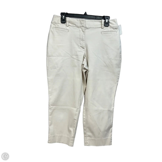 Capris By Talbots In Tan, Size: 10p