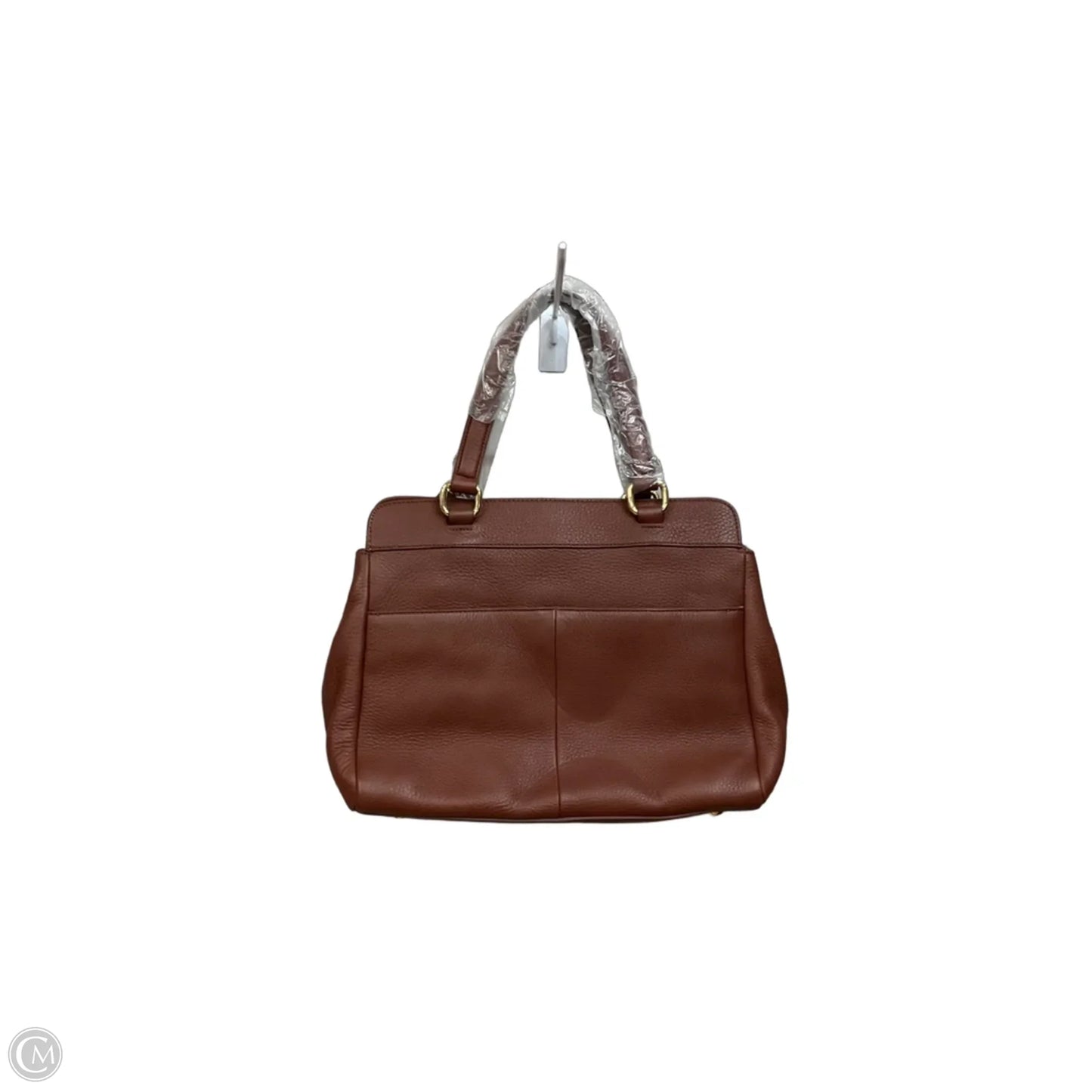 Handbag Leather By Isaac Mizrahi, Size: Large