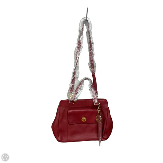 Handbag Leather By Isaac Mizrahi, Size: Large