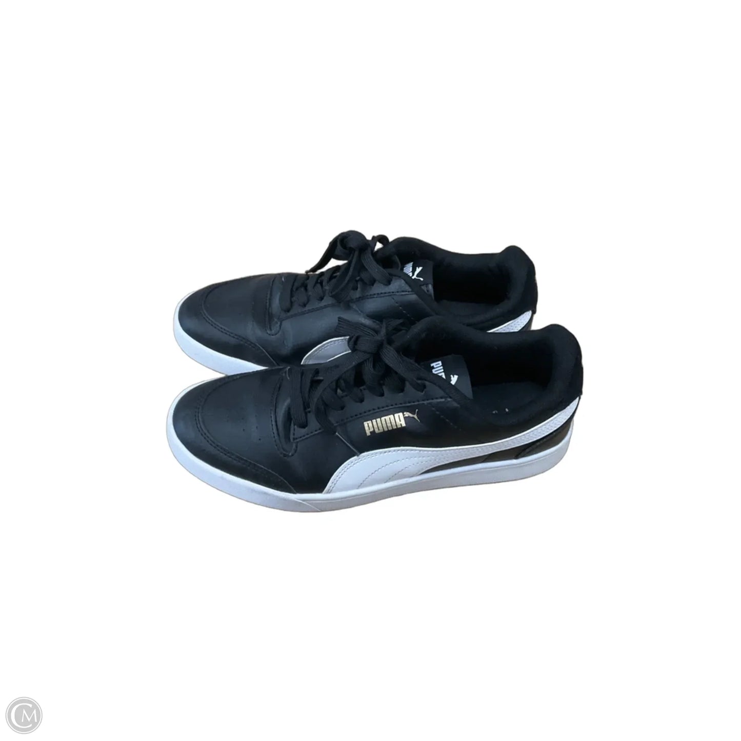 Shoes Sneakers By Puma In Black, Size: 8