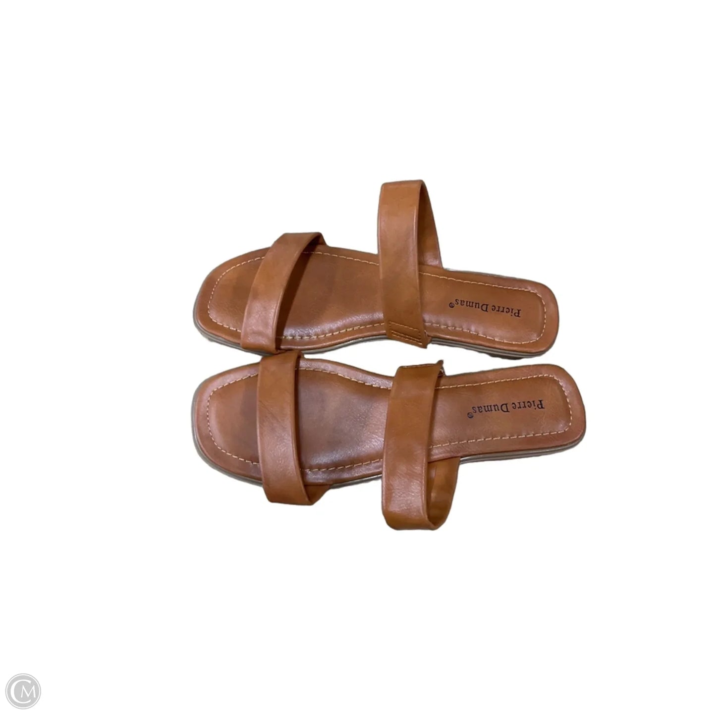 Sandals Flats By Pierre Dumas In Tan, Size: 6