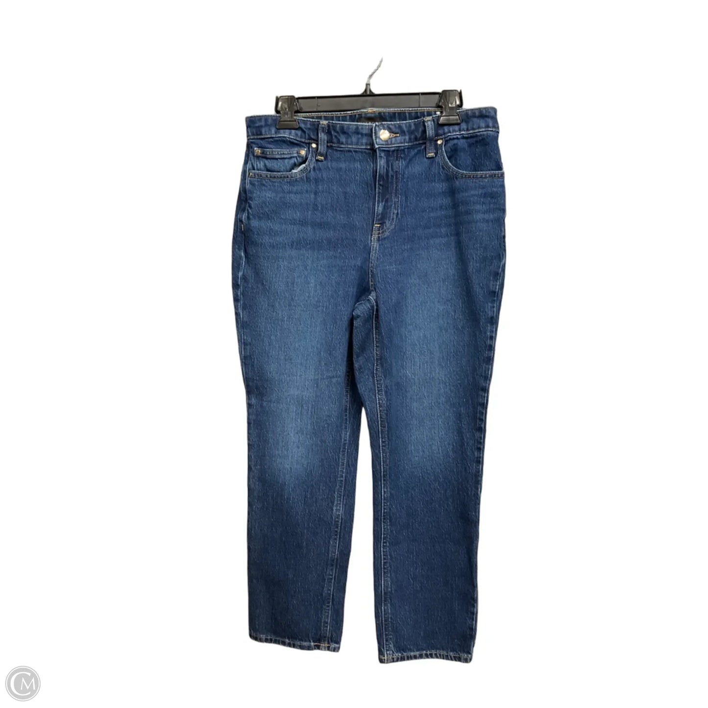 Jeans Straight By Talbots In Blue Denim, Size: 10