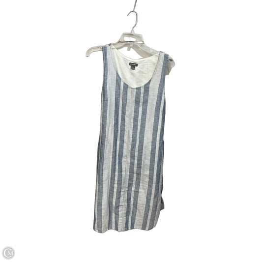 Dress Casual Midi By Eddie Bauer In Striped Pattern, Size: S