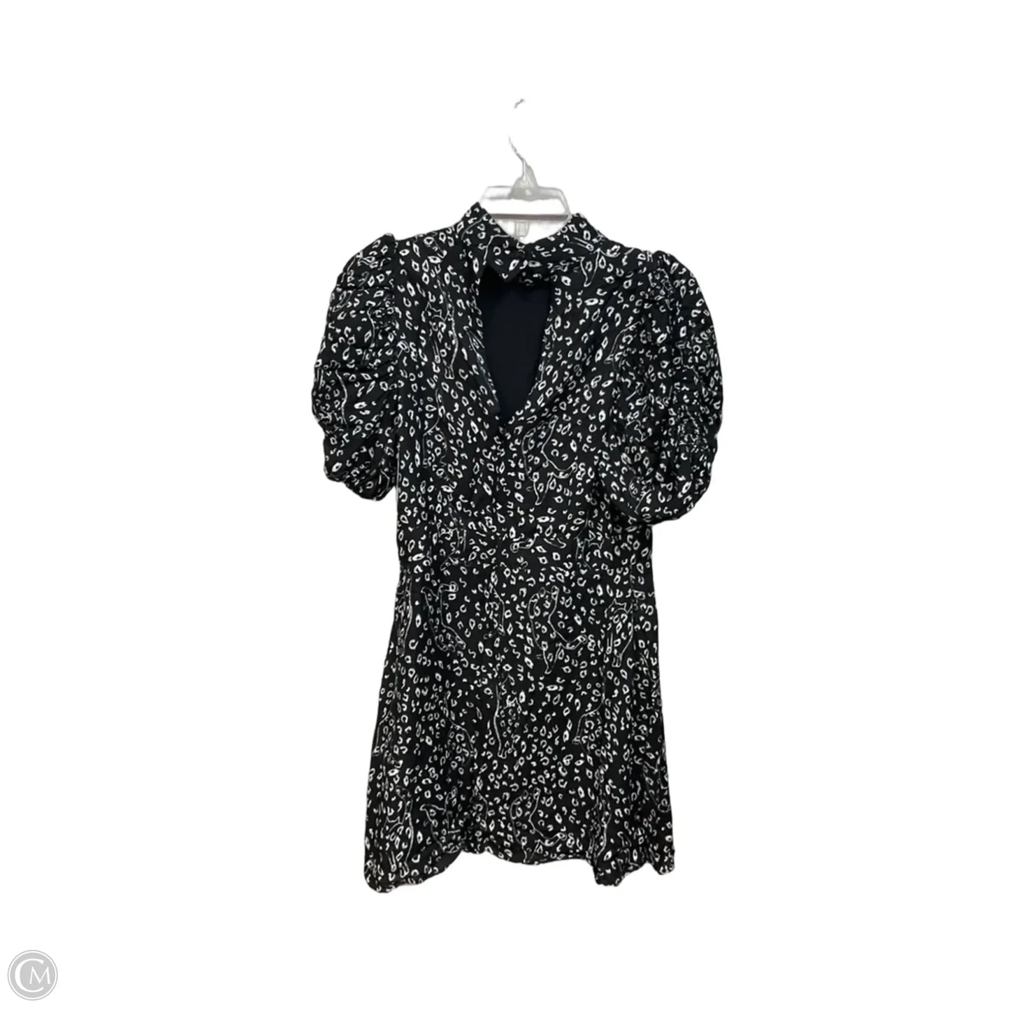 Dress Casual Short By Ted Baker In Black & White, Size: Xs