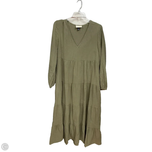 Dress Casual Maxi By Universal Thread In Green, Size: S
