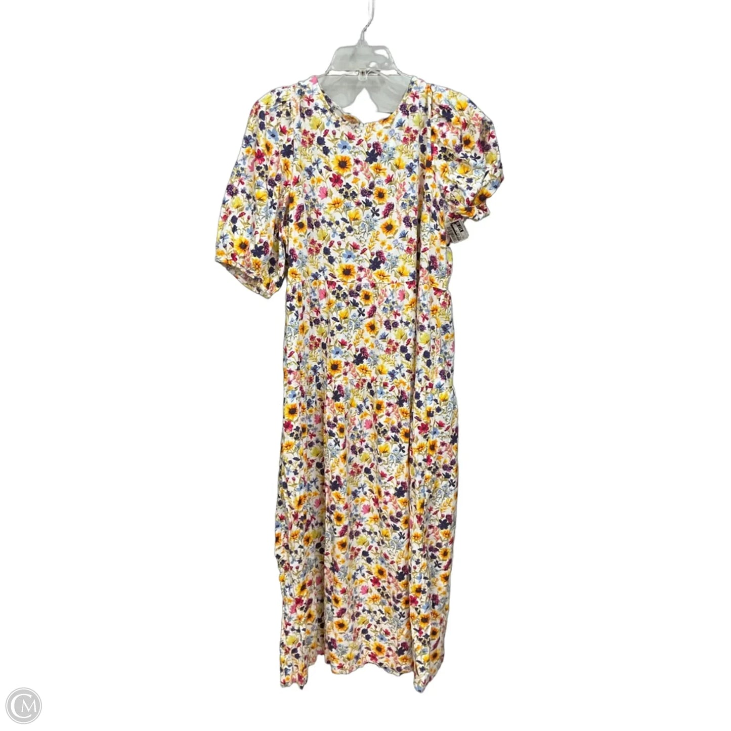 Dress Casual Maxi By Old Navy In Floral Print, Size: L