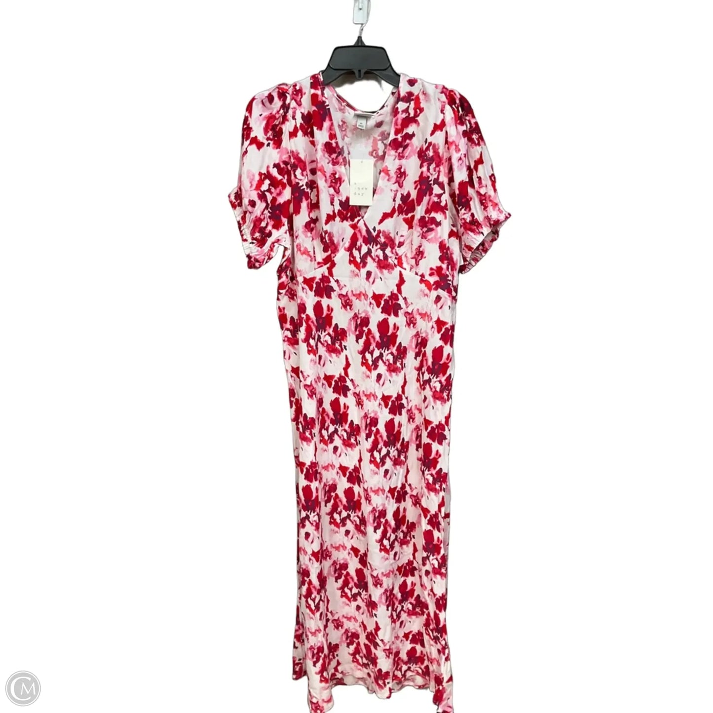 Dress Casual Maxi By A New Day In Red, Size: Xl