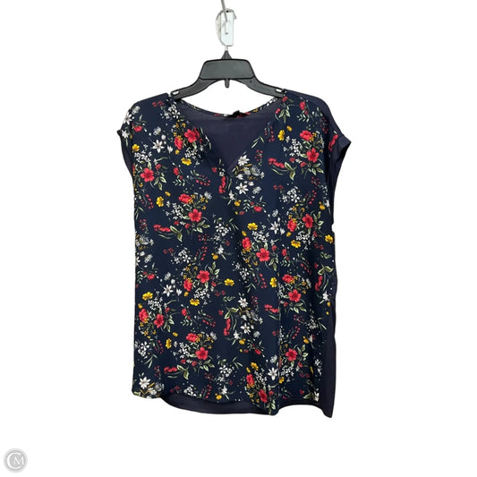 Top Sleeveless By Papermoon In Floral Print, Size: L