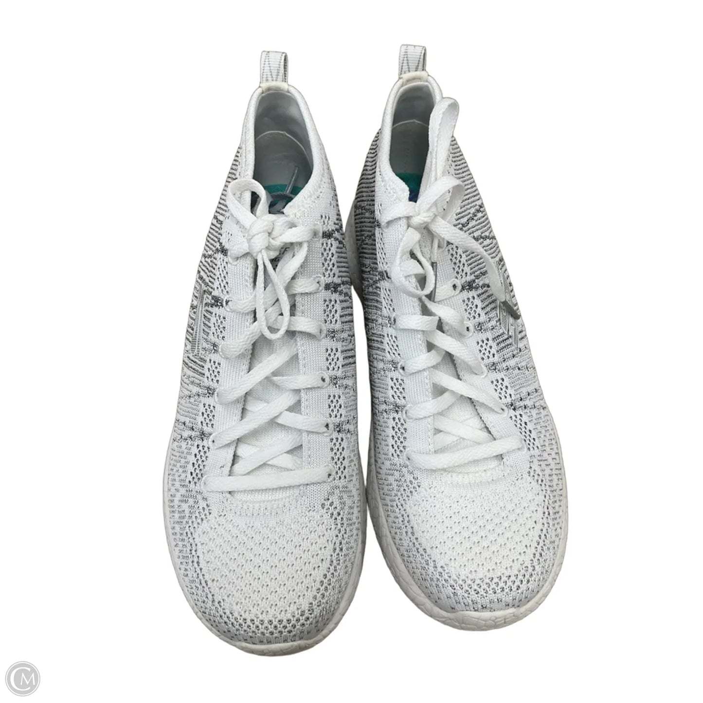 Shoes Sneakers By Skechers In White, Size: 7.5