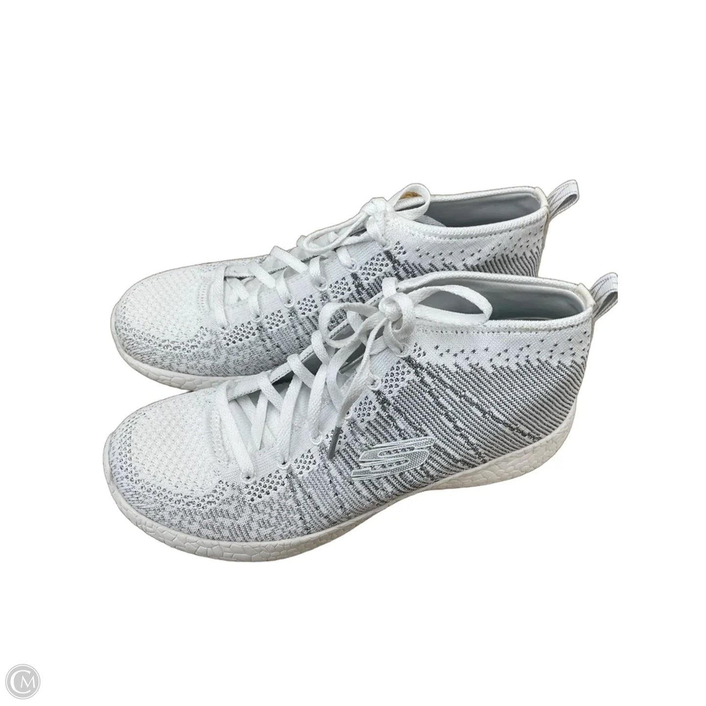 Shoes Sneakers By Skechers In White, Size: 7.5