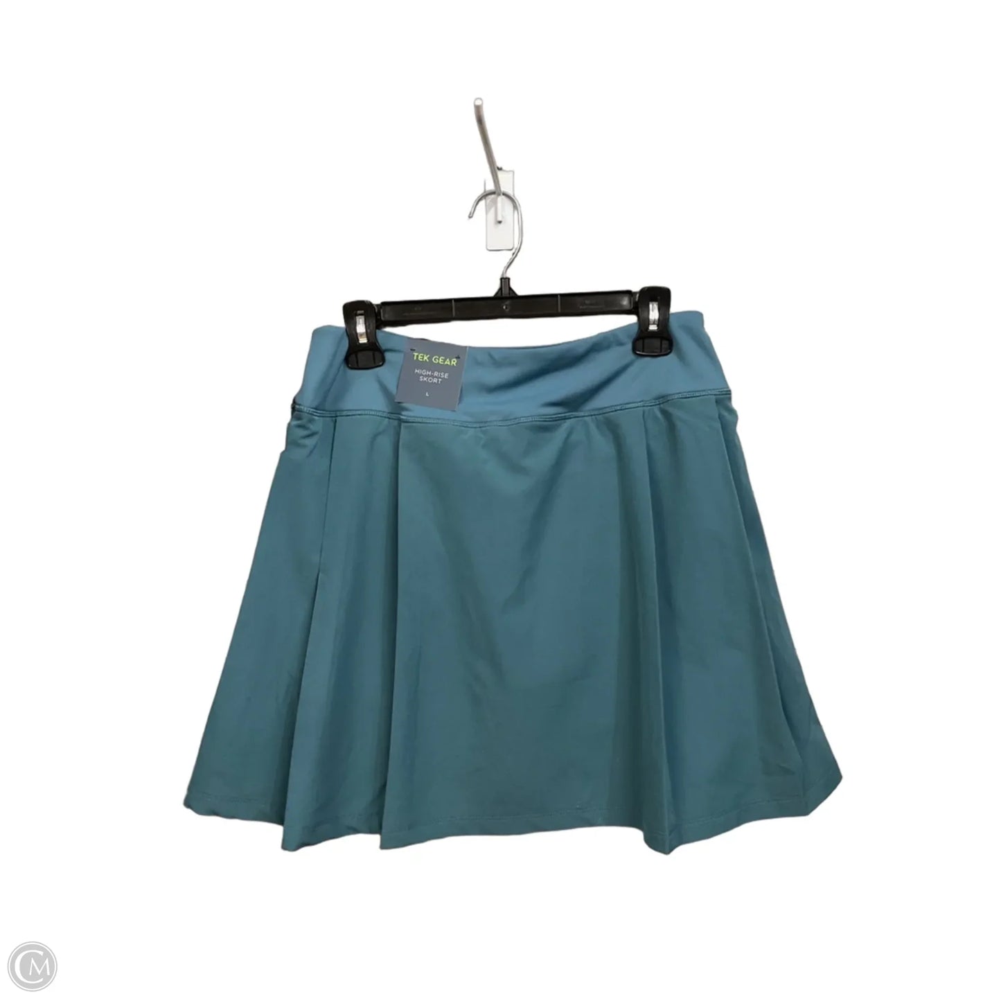 Athletic Skort By Tek Gear In Teal, Size: L
