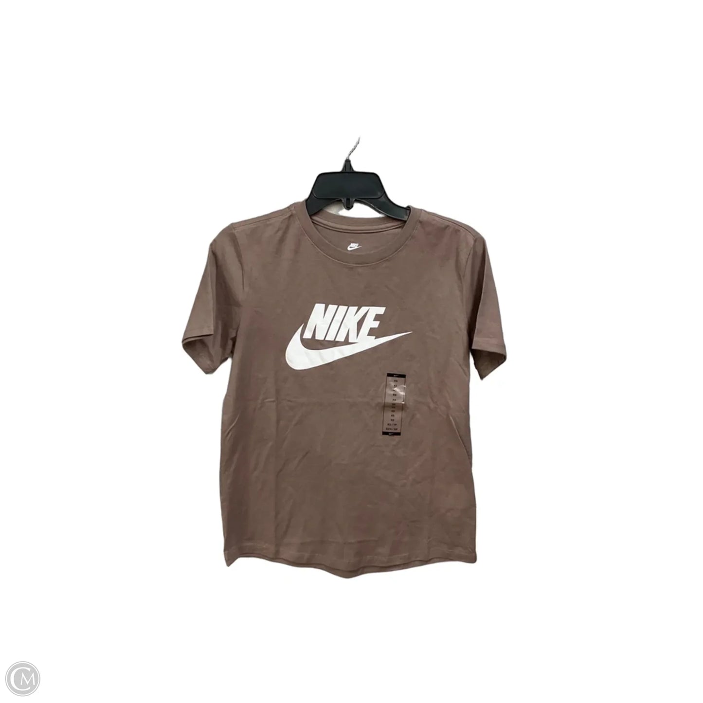 Athletic Top Short Sleeve By Nike Apparel In Camouflage Print, Size: Xs