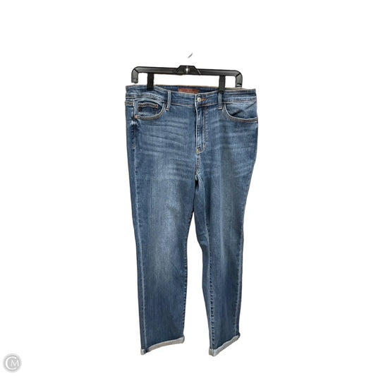 Jeans Boyfriend By Judy Blue In Blue Denim, Size: 8