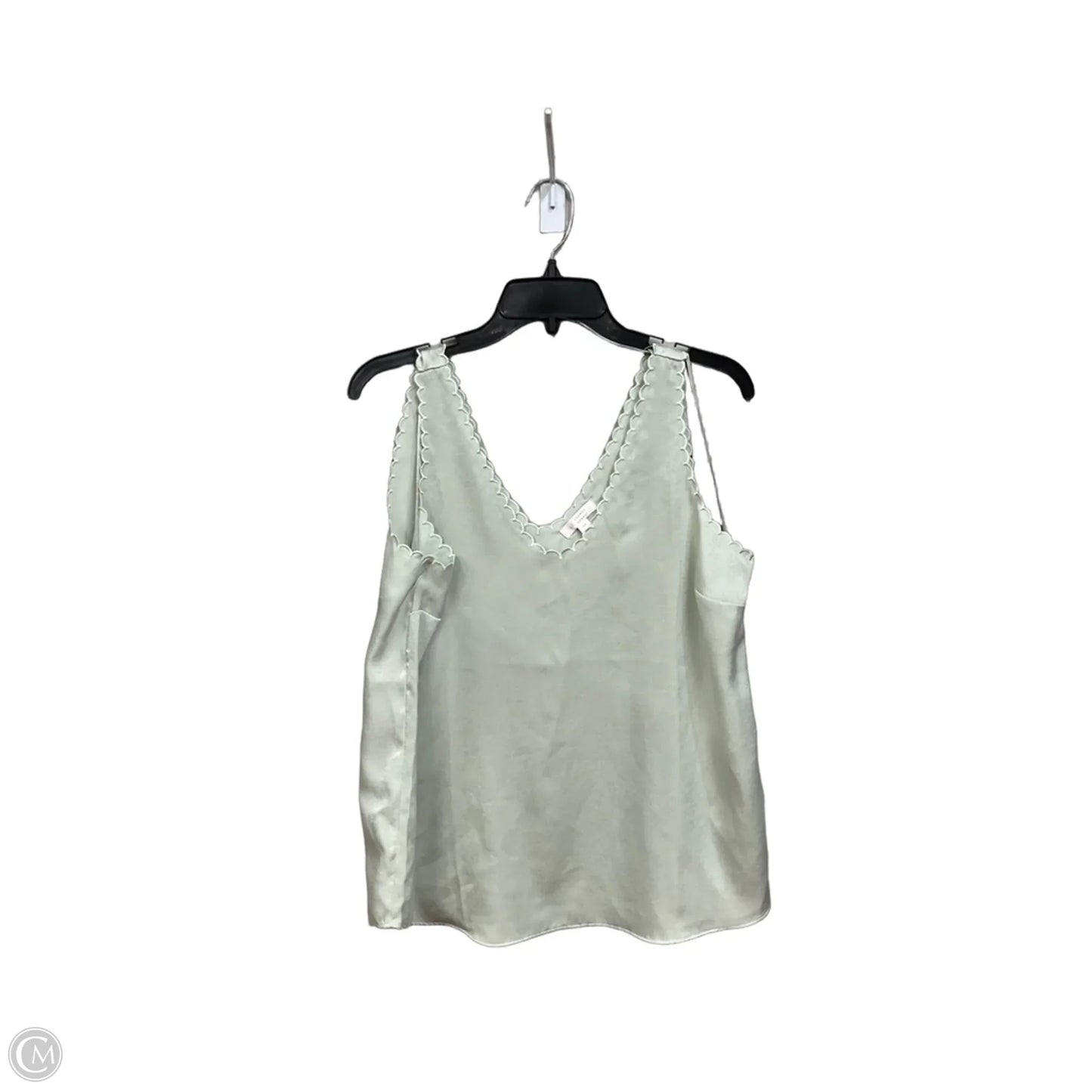 Top Sleeveless By Lc Lauren Conrad In Green, Size: M