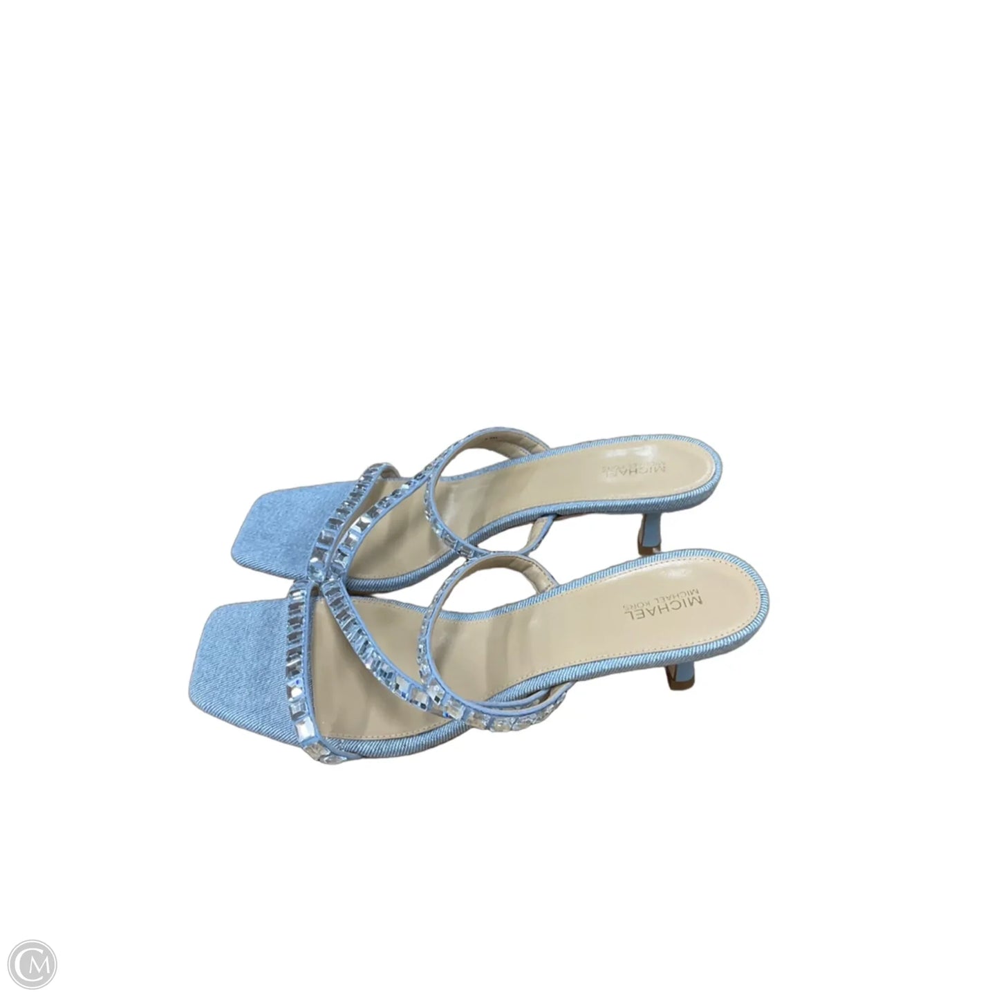 Shoes Heels Kitten By Michael By Michael Kors In Blue, Size: 9.5
