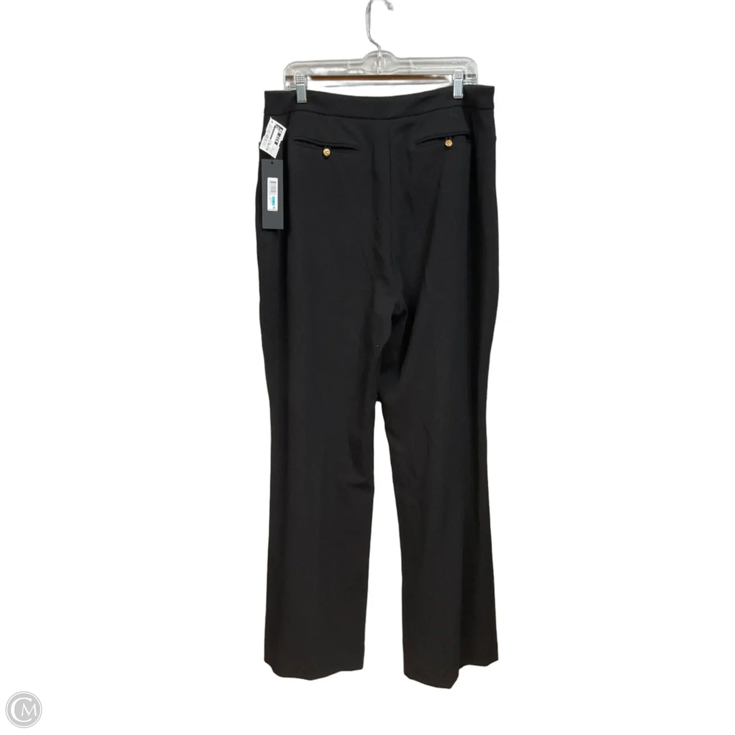 Pants Dress By Donna Karan In Black, Size: 16