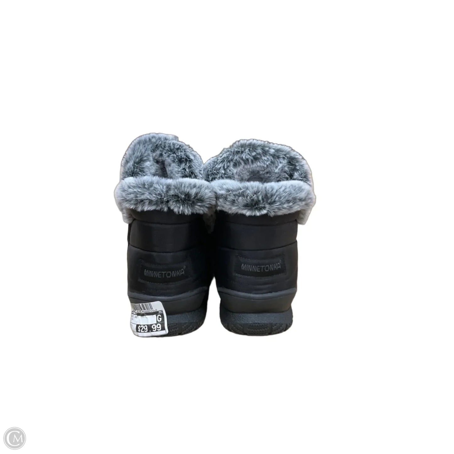 Boots Snow By Minnetonka In Black, Size: 9