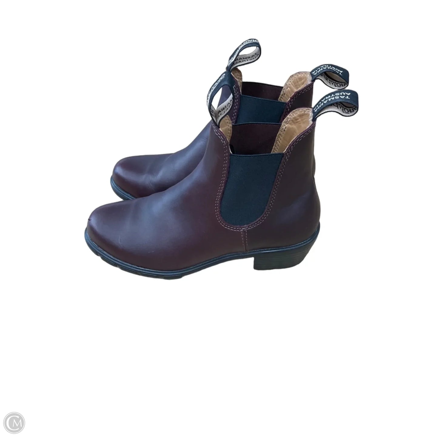 Boots Ankle Flats By Clothes Mentor In Brown, Size: 8