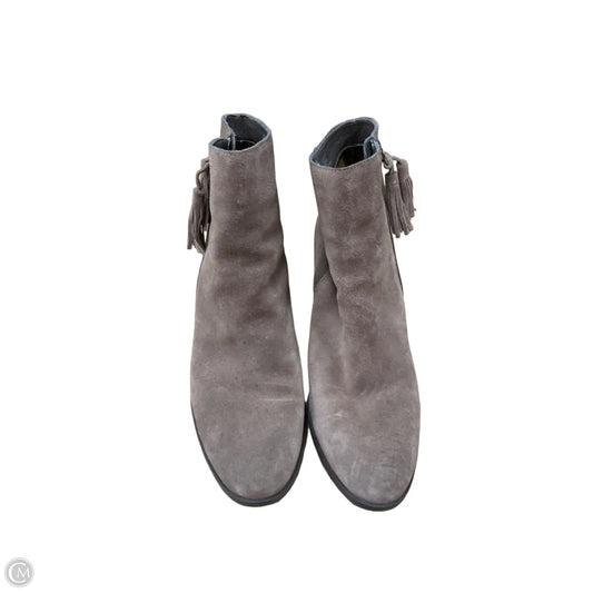 Boots Ankle Flats By Born In Brown, Size: 10