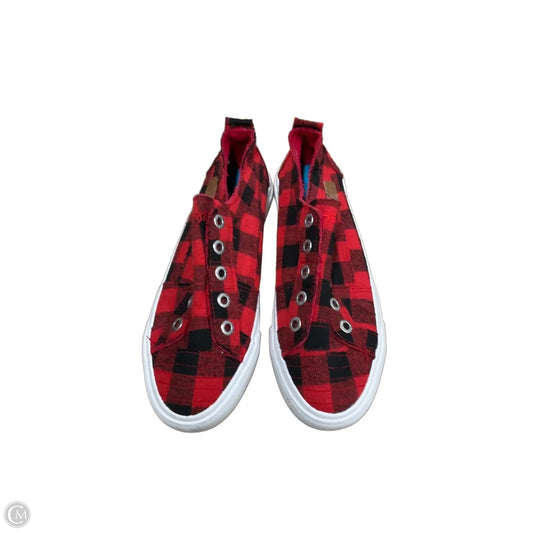 Shoes Sneakers By Blowfish In Plaid Pattern, Size: 8
