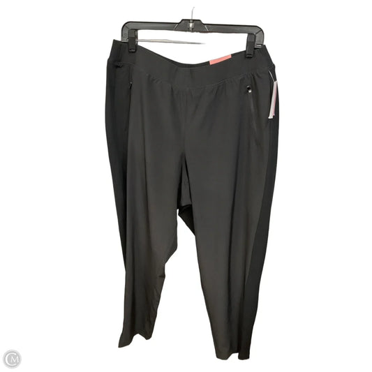 Athletic Pants By Livi Active In Black, Size: Xl