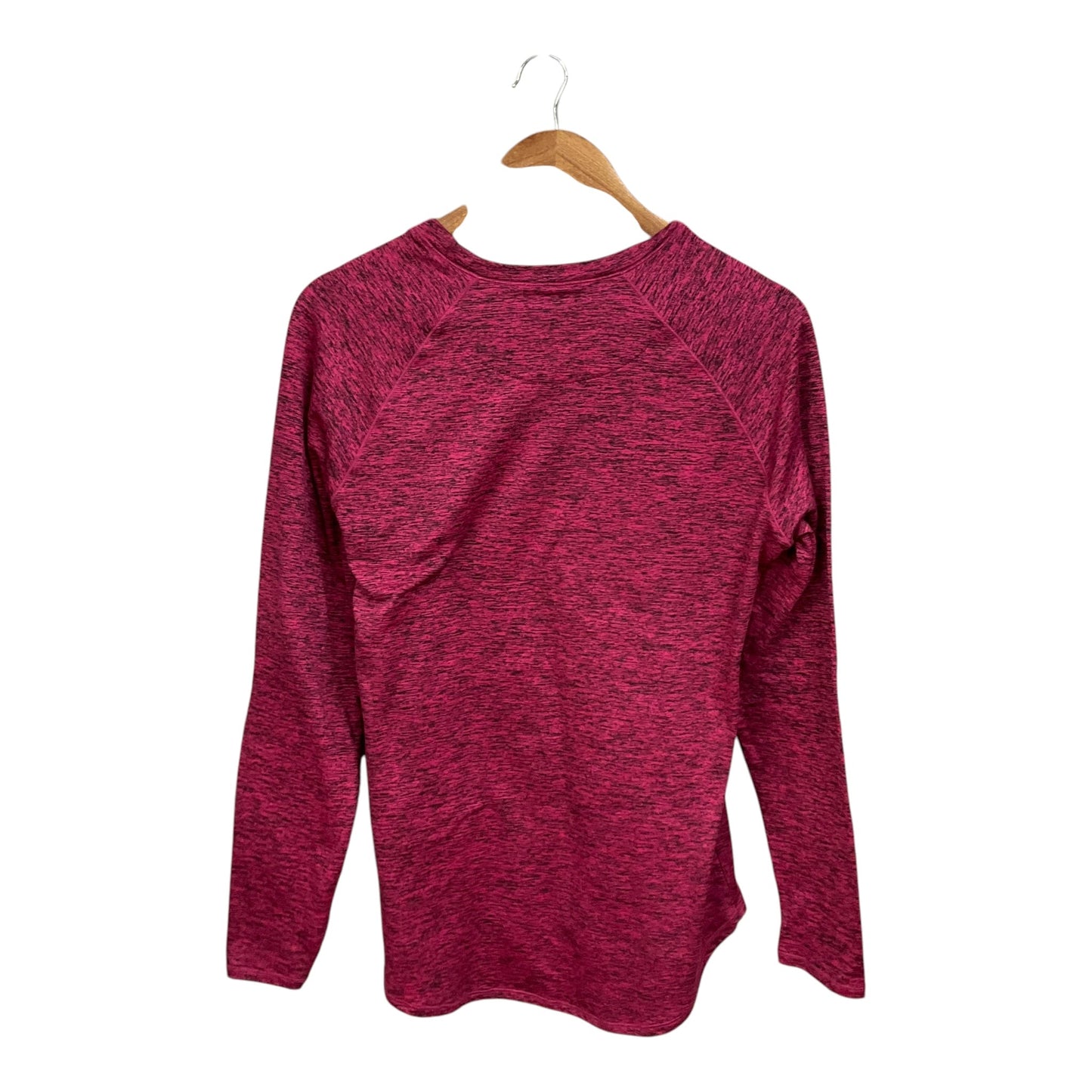 Athletic Top Long Sleeve Crewneck By Clothes Mentor In Red, Size: L