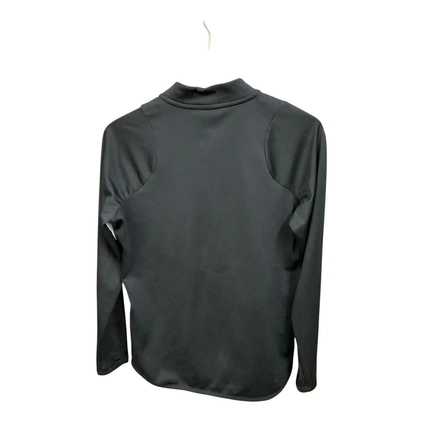 Athletic Top Long Sleeve Crewneck By Nike Apparel In Black, Size: M