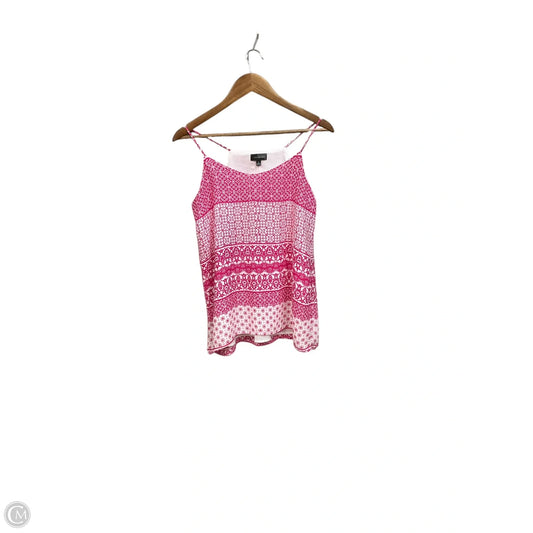 Top Cami By Limited In Pink & White, Size: S