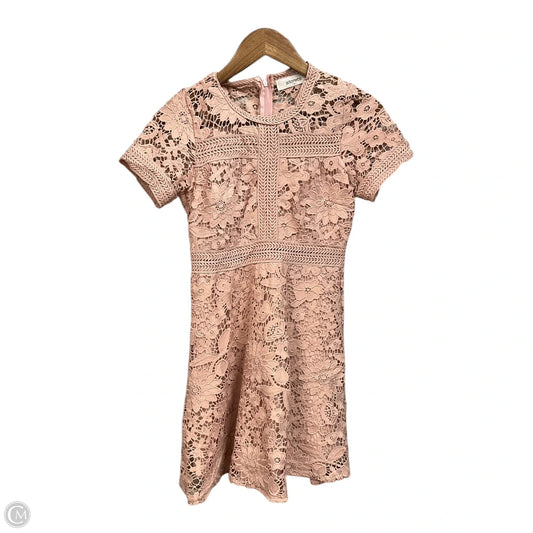 Dress Casual Short By Clothes Mentor In Pink, Size: S