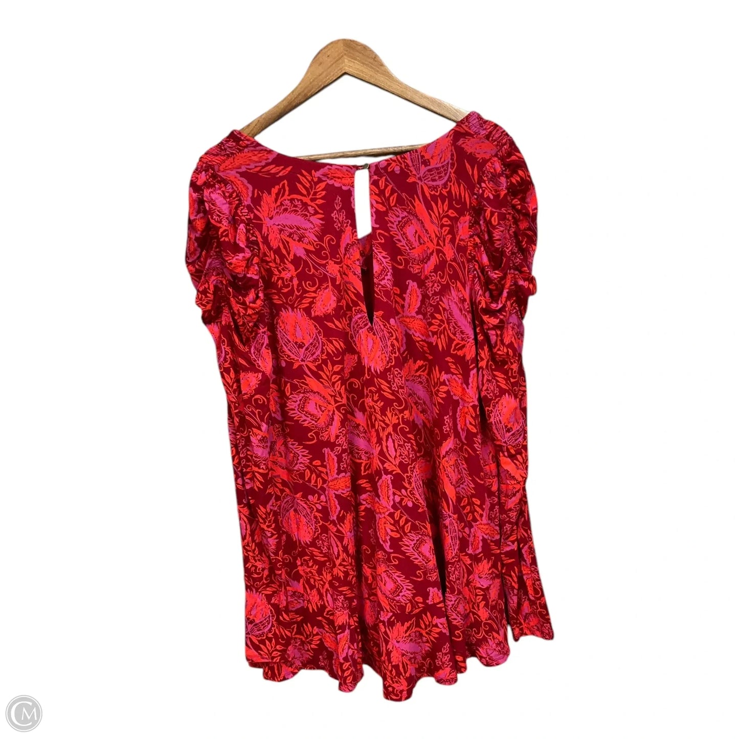 Top Long Sleeve By Free People In Red, Size: M