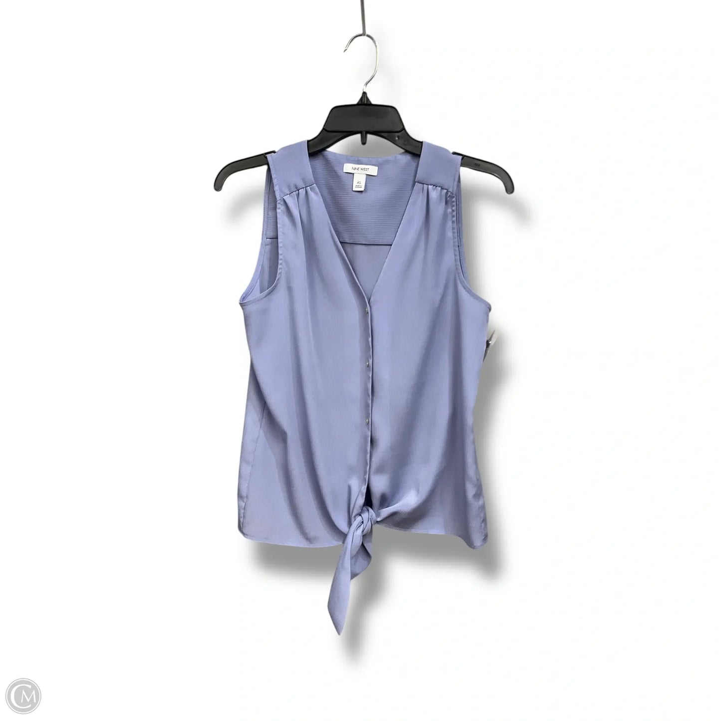 Top Sleeveless By Nine West In Purple, Size: Xs