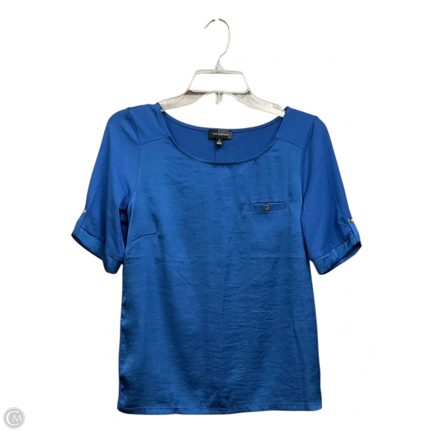 Top Short Sleeve By Limited In Blue, Size: S
