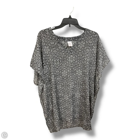 Swimwear Cover-up By Merona In Black & White, Size: S