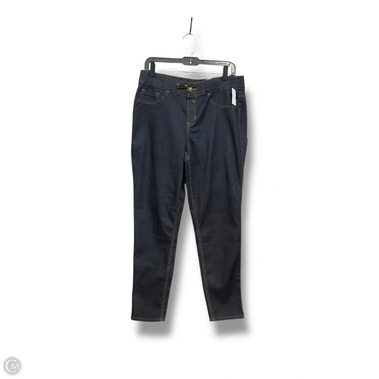 Jeans Straight By Lane Bryant In Blue Denim, Size: 14