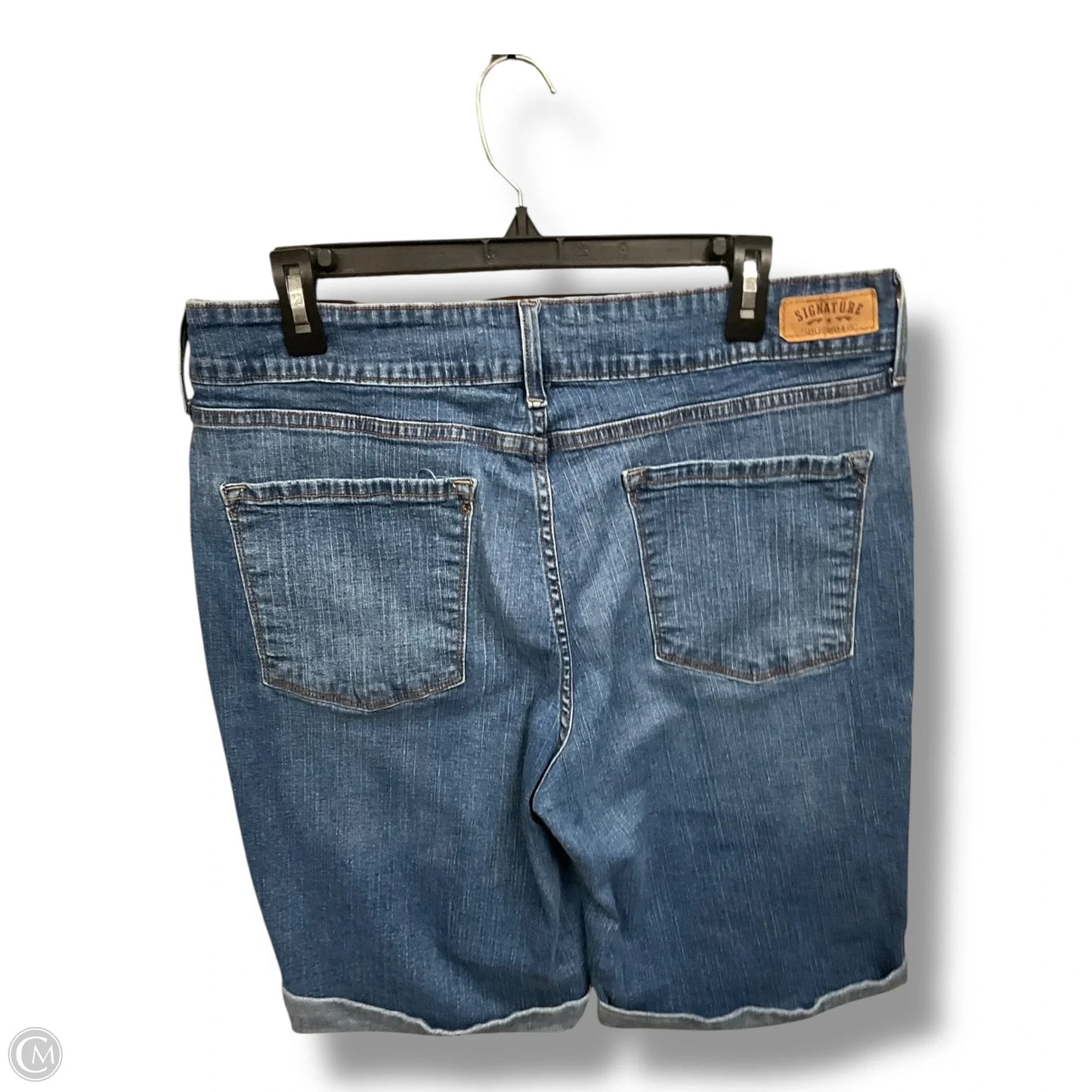 Shorts By Levis In Blue Denim, Size: 18