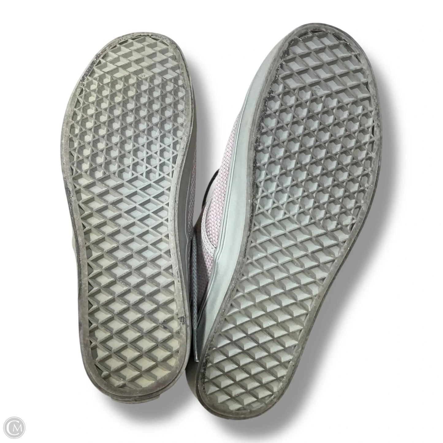 Shoes Flats By Vans In Grey, Size: 8.5