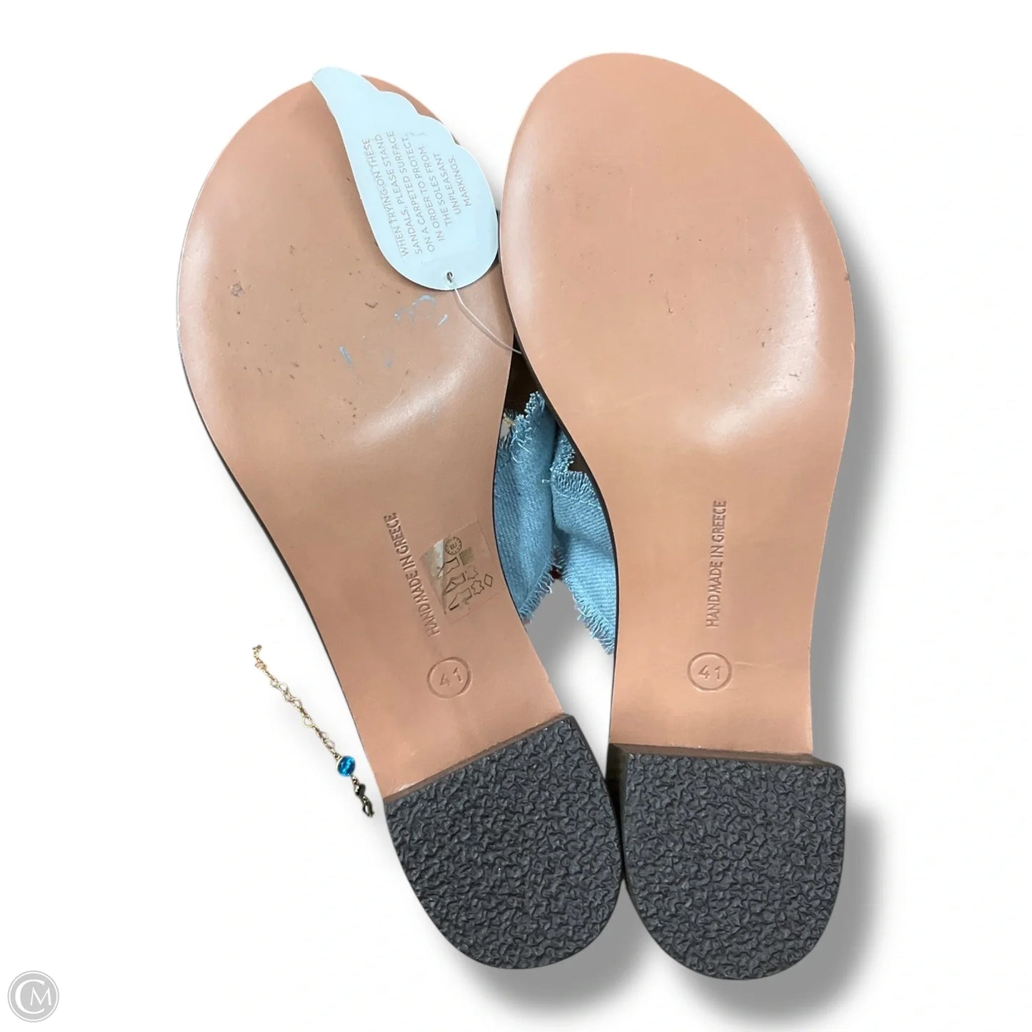 Shoes Heels Block By Clothes Mentor In Blue, Size: 10