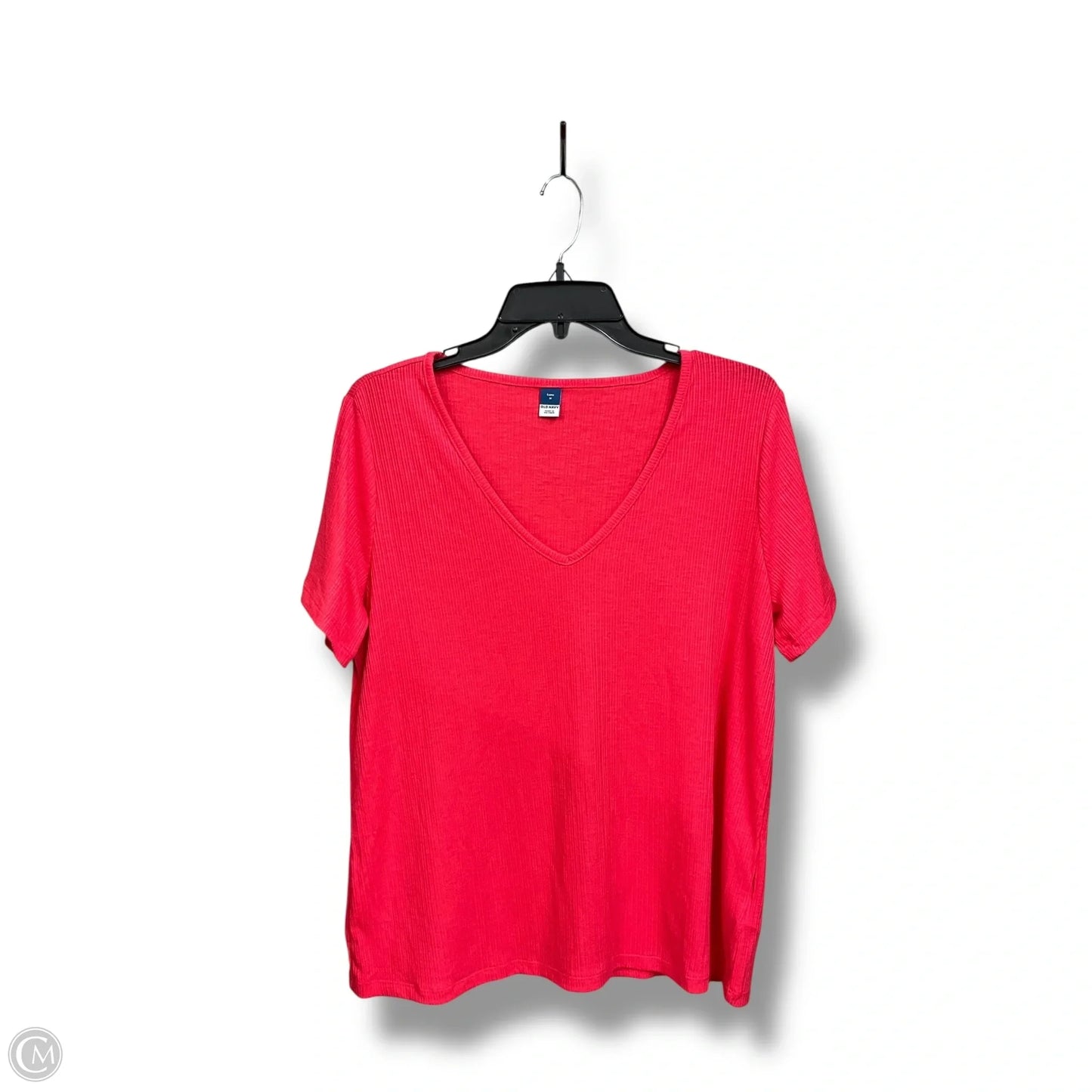 Top Short Sleeve By Old Navy In Pink, Size: M