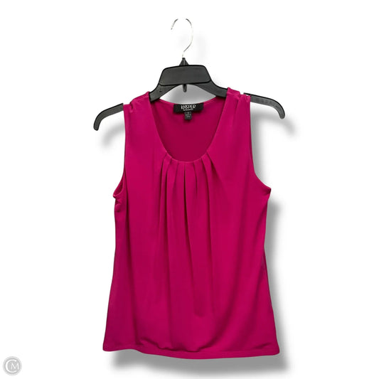 Top Sleeveless By Kasper In Pink, Size: S