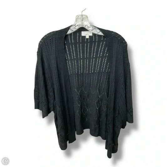 Cardigan By Robbie Bee In Black, Size: 3x
