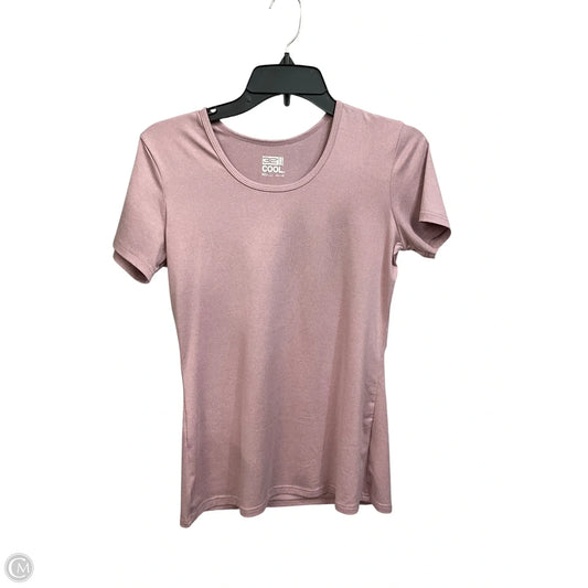Athletic Top Short Sleeve By 32 Degrees In Mauve, Size: S
