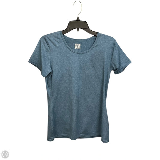Athletic Top Short Sleeve By 32 Degrees In Blue, Size: M