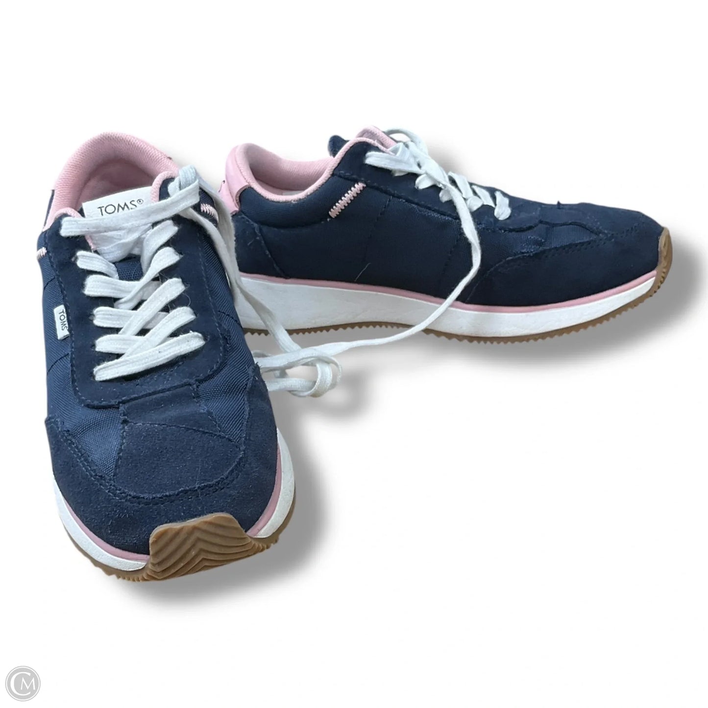 Shoes Sneakers By Toms In Blue, Size: 6